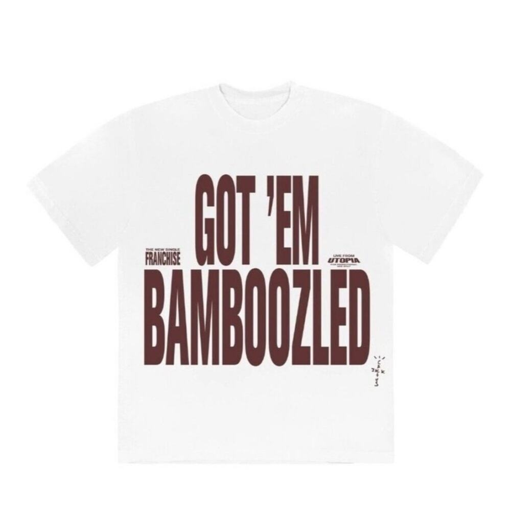 Travis Scott Cactus Jack Got Em Bamboozled Promo Short Sleeve New